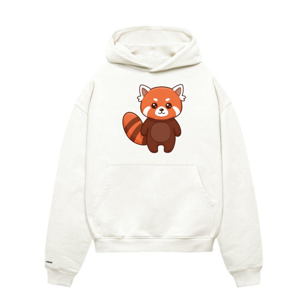 Animal cartoon red panda Hoodie