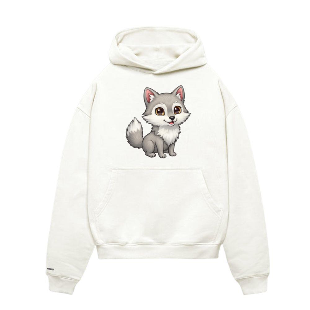 Animal cartoon wolf Hoodie