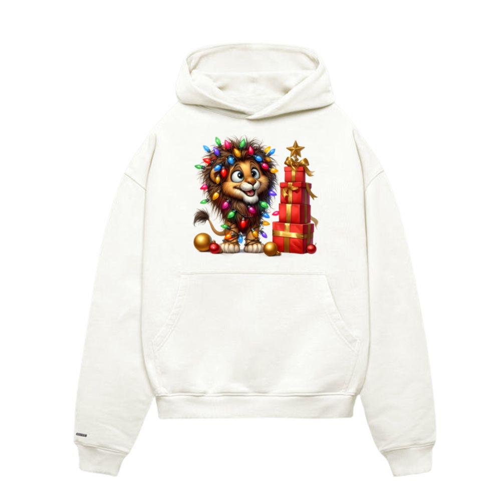 Animal Christmas, Christmas Vintage Hoodie