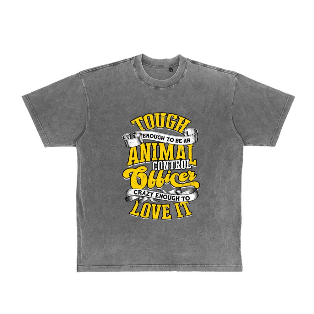 Animal Control Officer Girl Stray Animal Rescuer_4 T-Shirt