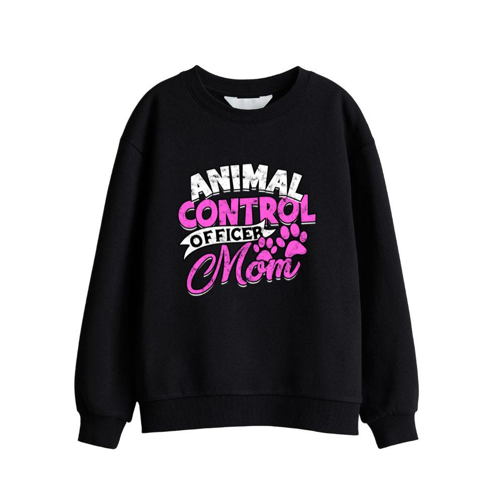 Animal Control Officer Girl Stray Animal Rescuer_5 Sweatshirts