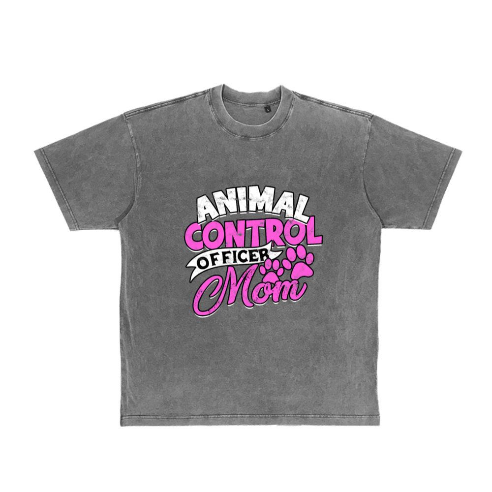 Animal Control Officer Girl Stray Animal Rescuer_5 T-Shirt