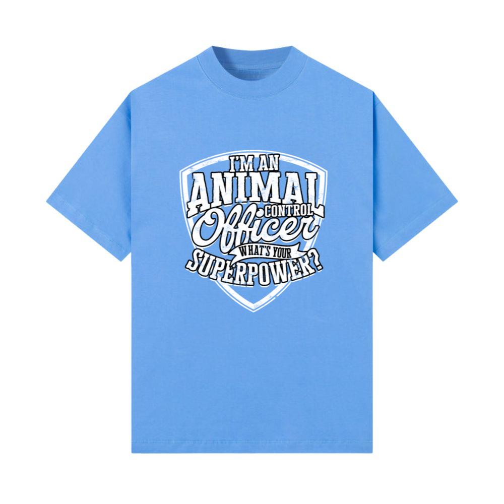 Animal Control Officer Girl Stray Animal Rescuer_7 T-Shirt