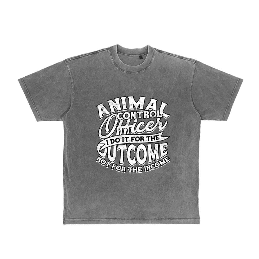 Animal Control Officer Girl Stray Animal Rescuer_8 T-Shirt