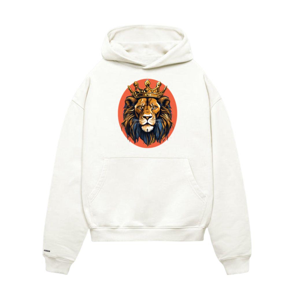 Animal Crown King Lion for a Lions lovers and Hoodie