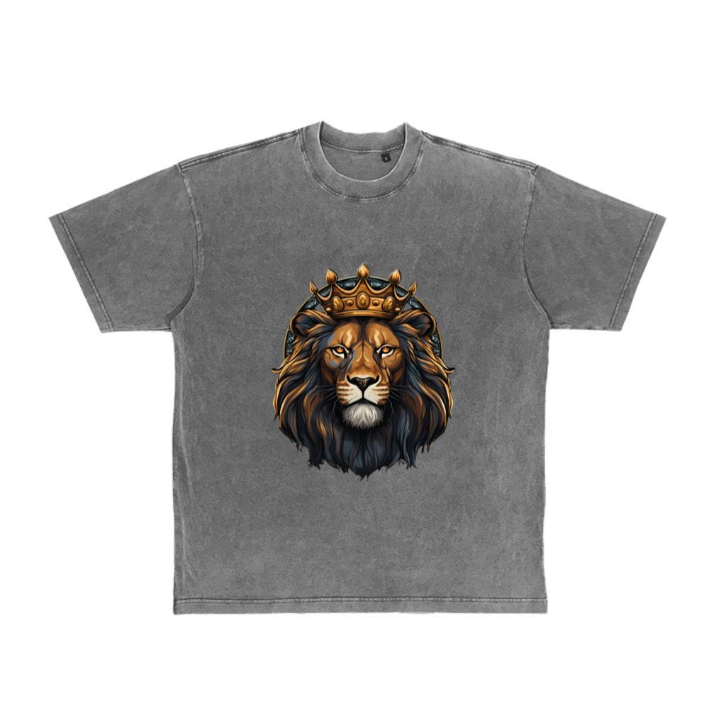 Animal Crown King Lion for a Lions lovers and_1 T-Shirt