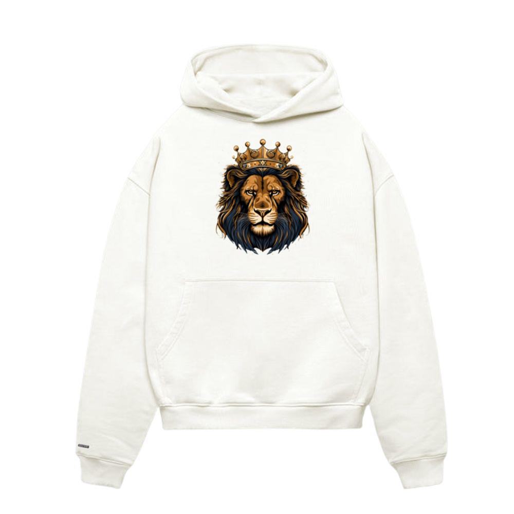 Animal Crown King Lion for a Lions lovers and_2 Hoodie