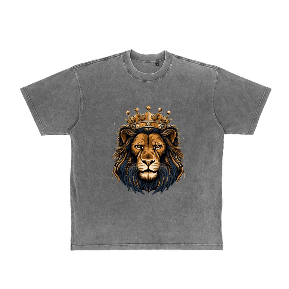 Animal Crown King Lion for a Lions lovers and_2 T-Shirt