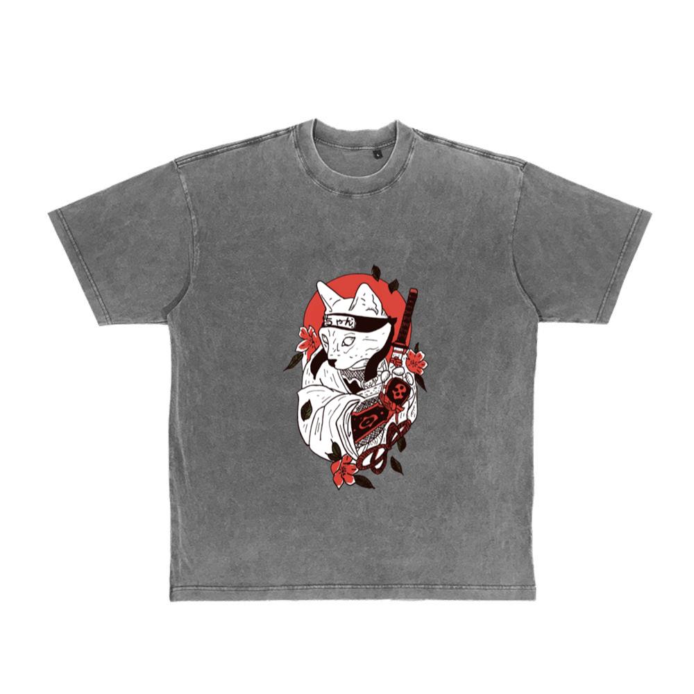 animal cute samurai T-Shirt