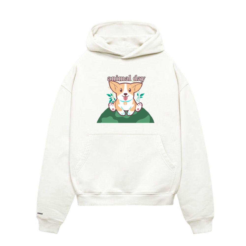 Animal day design classic t-shirt Hoodie
