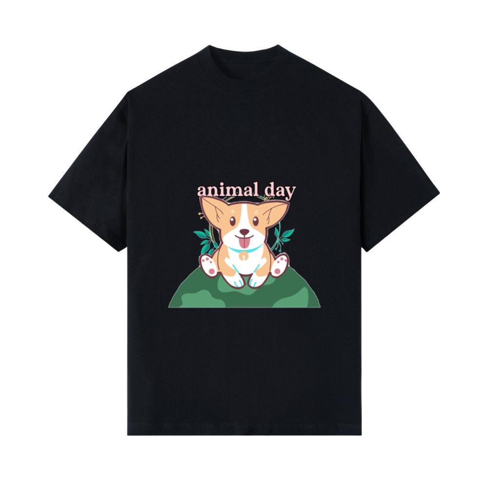 Animal day design classic t-shirt T- Shirts