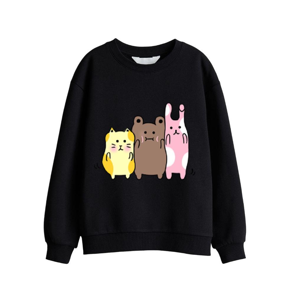 Animal design , Three cute animals . Sweatshirts