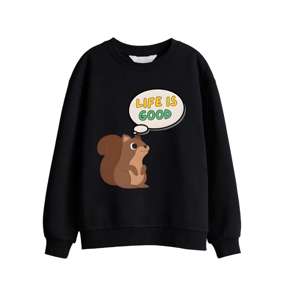 Animal designs squirrel Sweatshirts