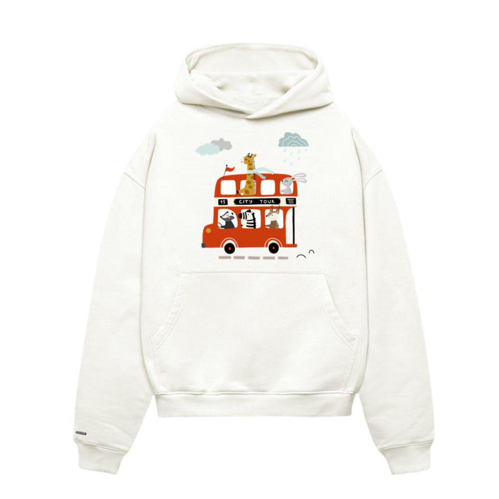 Animal Double Decker Bus Hoodie