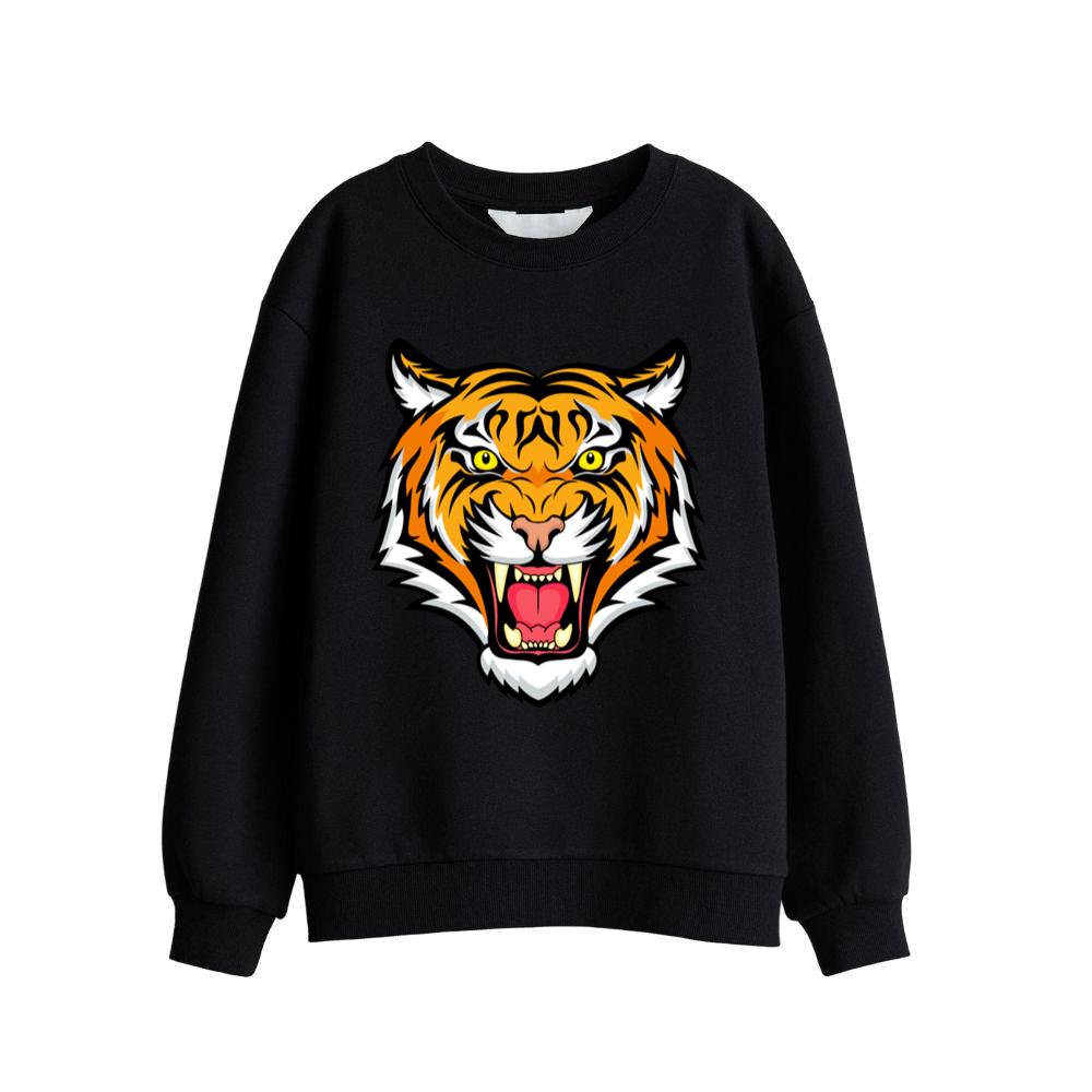 animal face tiger Sweatshirts