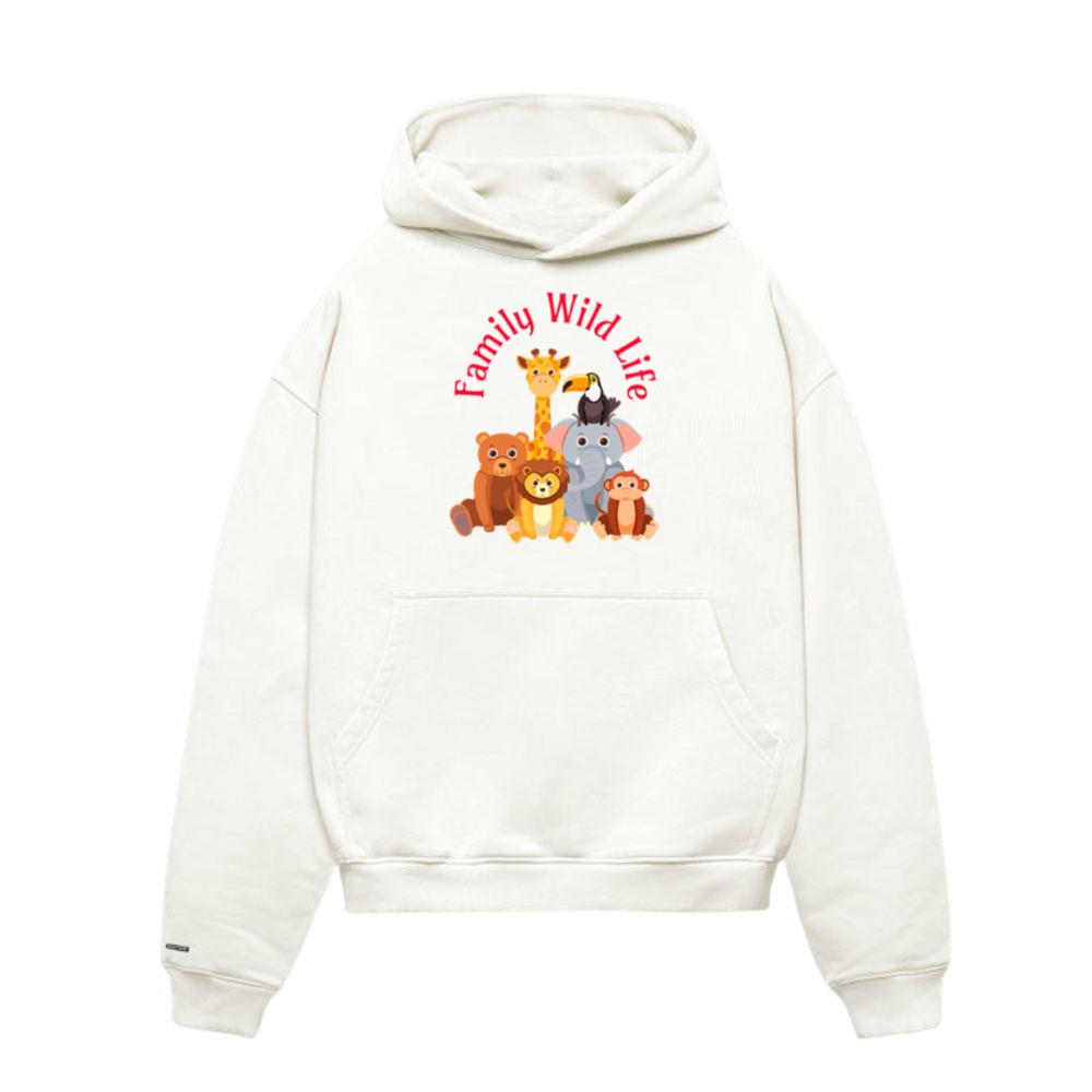 Animal Family Wild Life Hoodie
