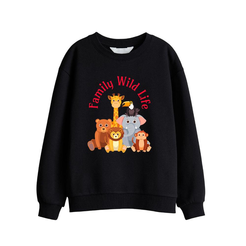 Animal Family Wild Life Sweatshirts