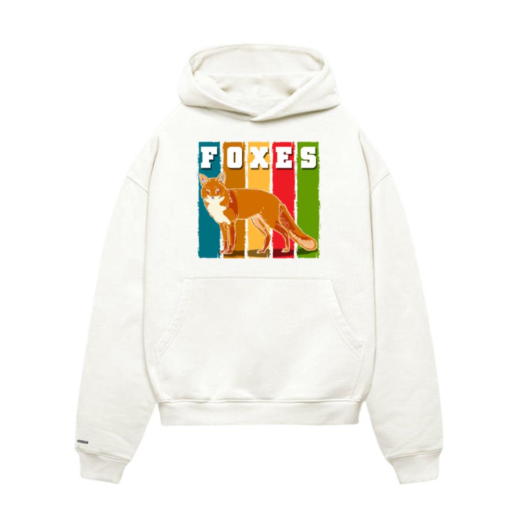 Animal Foxes Fox Fur Gray Fox Hoodies