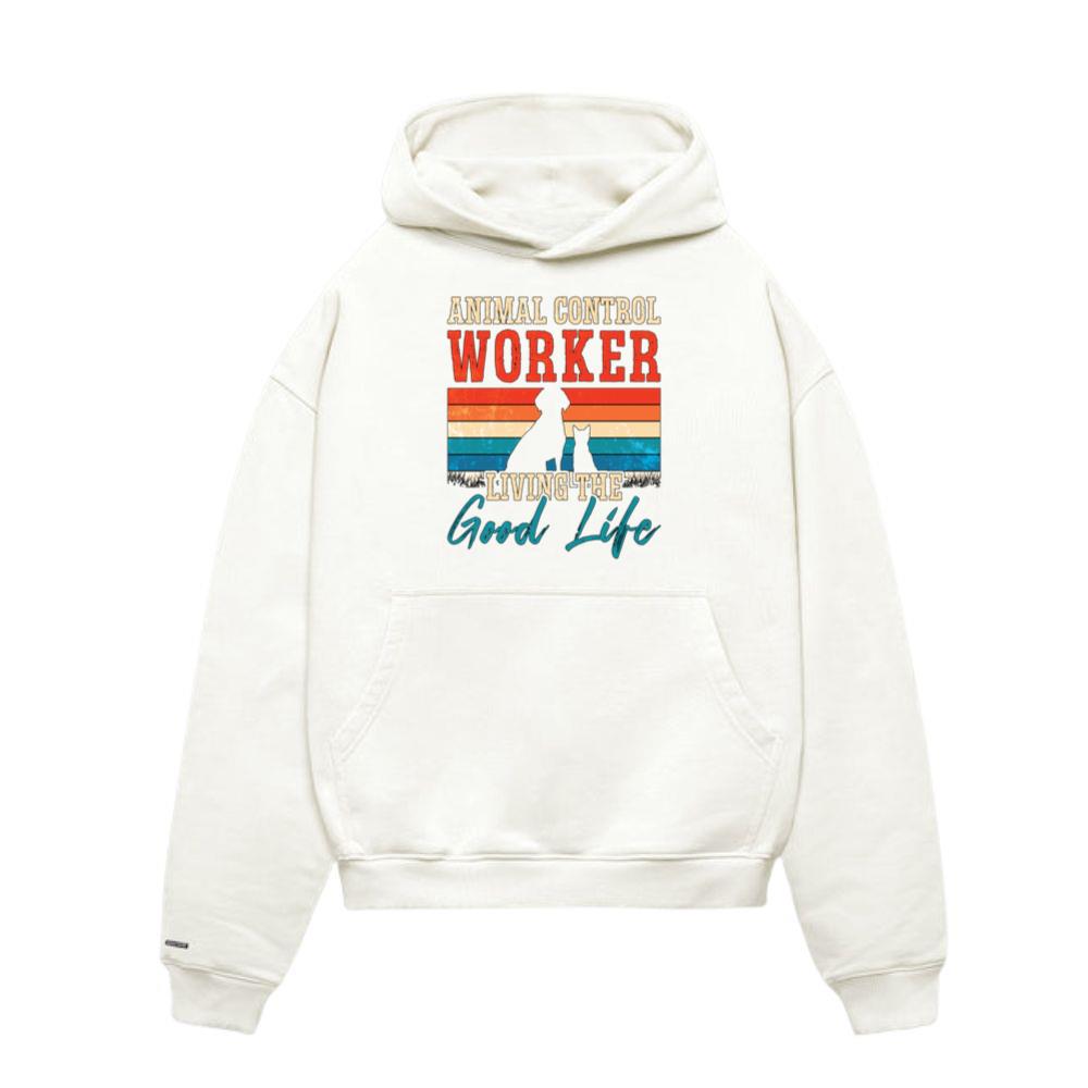 Animal Officer Animal Control Worker Retro Catcher Hoodies