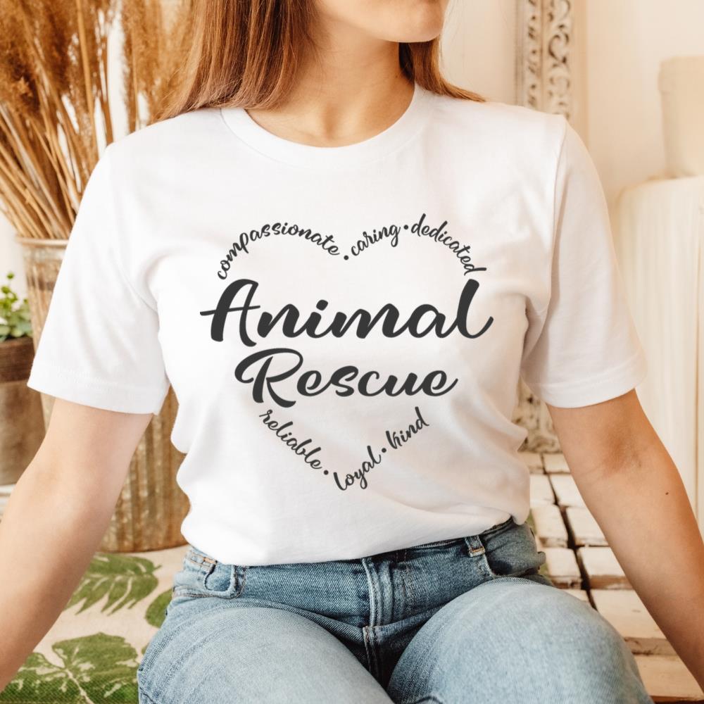 Animal Rescue Adopt Foster Love Pet Adoption Quote T-Shirt