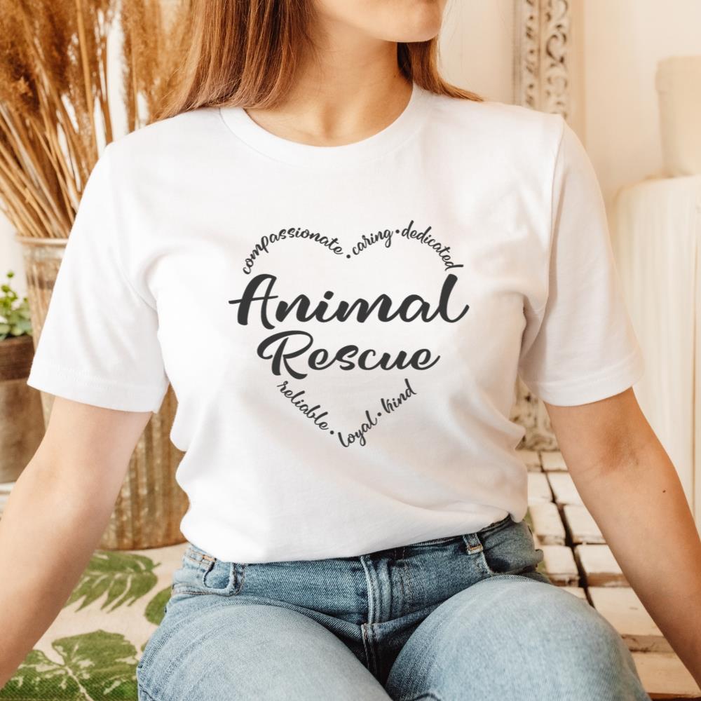 Animal Rescue Adopt Foster Love Pet Adoption Quote T-Shirt