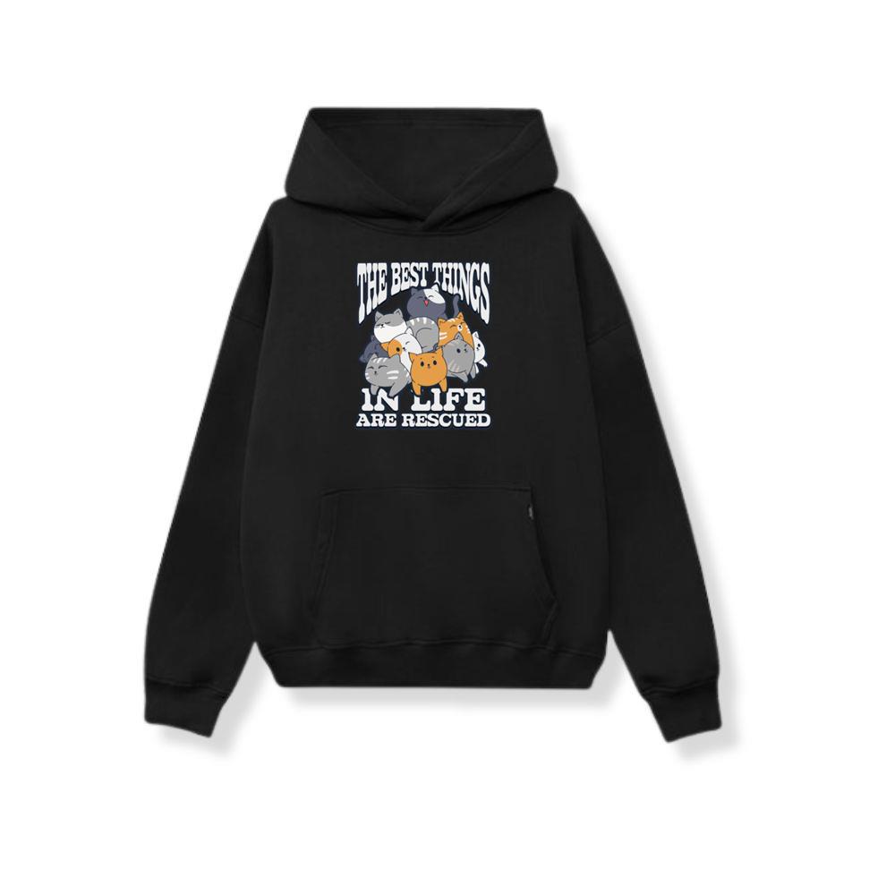 Animal RESCUE ANIMAL RIGHTS RESCUE Animal ADOPTION_10 Hoodies