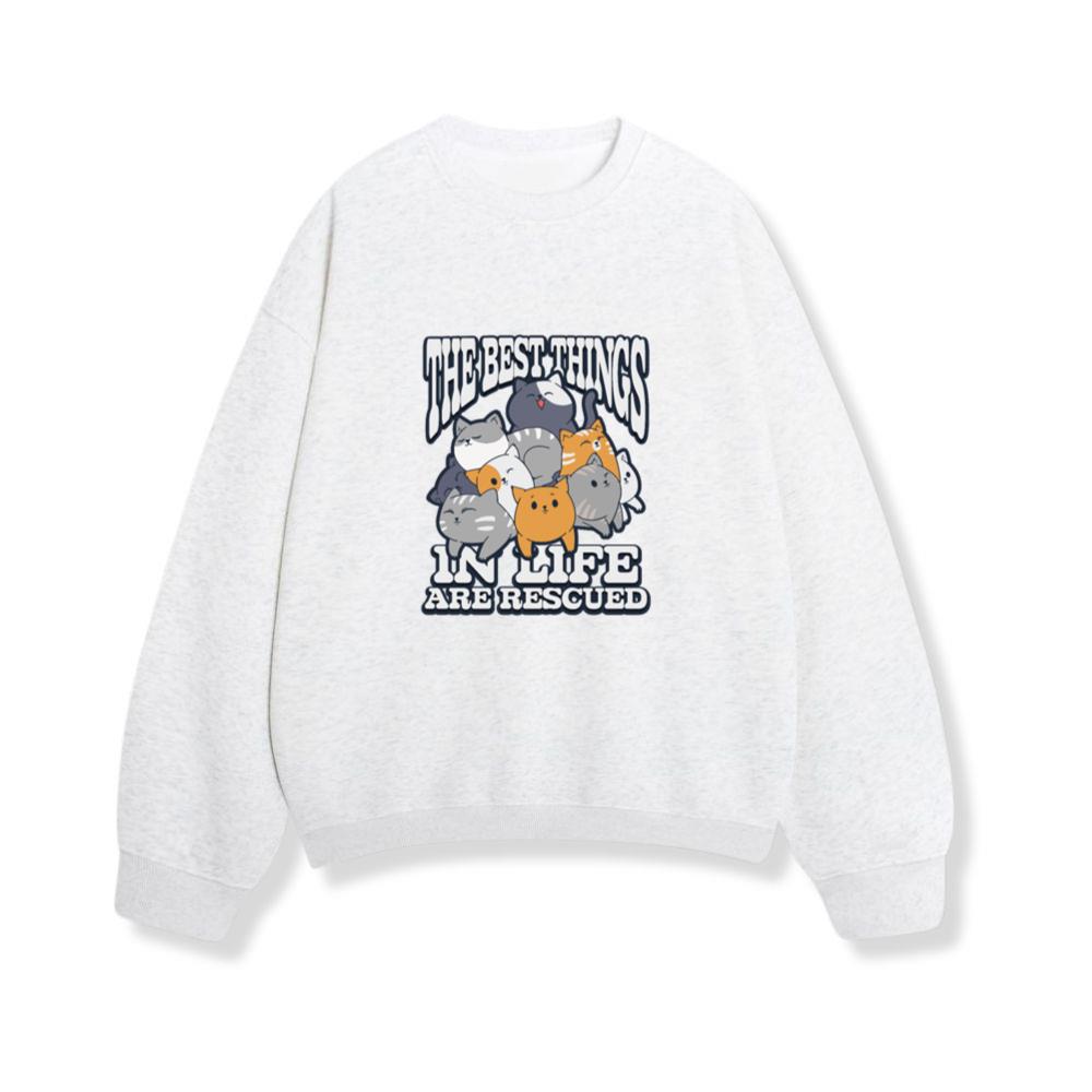 Animal RESCUE ANIMAL RIGHTS RESCUE Animal ADOPTION_10 Sweatshirt