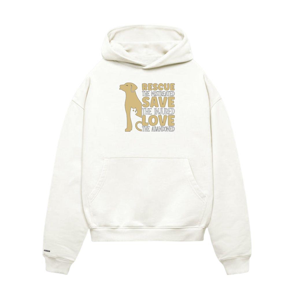 Animal Rescue The Mistreated Foster Animal Rescuer Hoodie