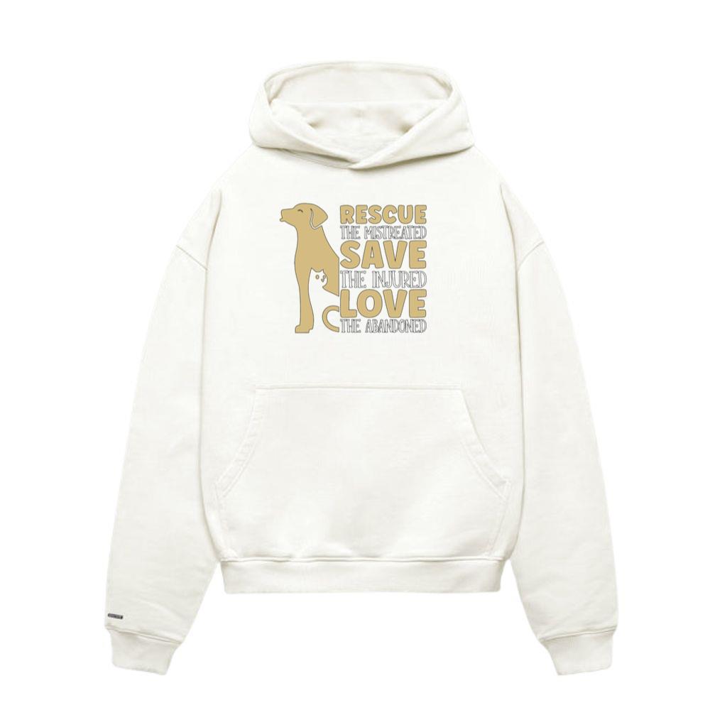 Animal Rescue The Mistreated Foster Animal Rescuer Hoodie