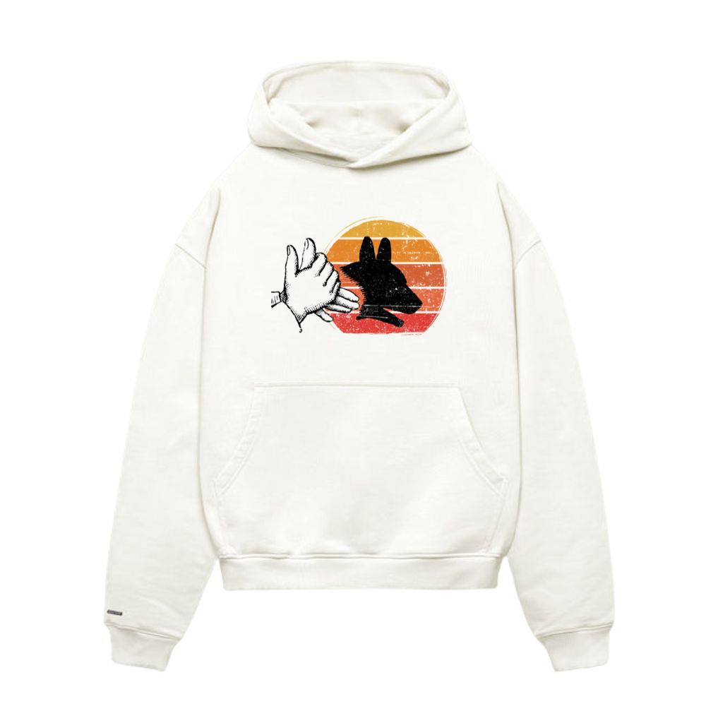Animal Shadows dog Hoodie