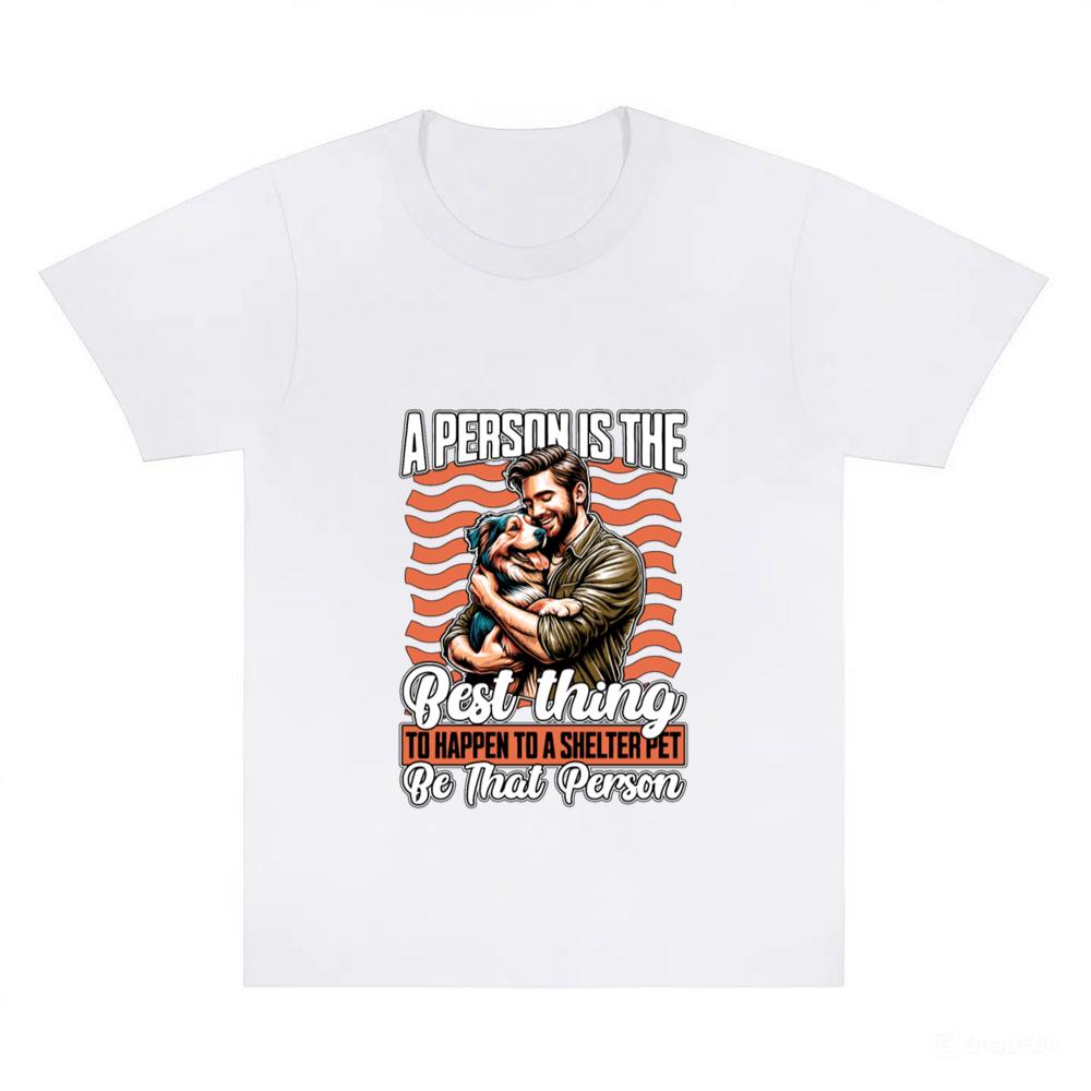 Animal Shelter A Person Is The Best Veterinarian T-Shirt