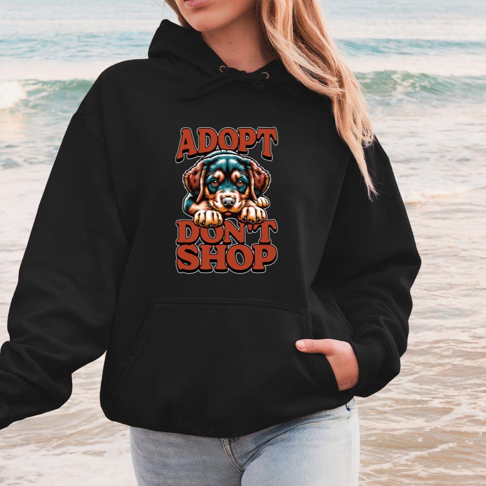 Animal Shelter Adopt Don't Shop Animal Rights Hoodie