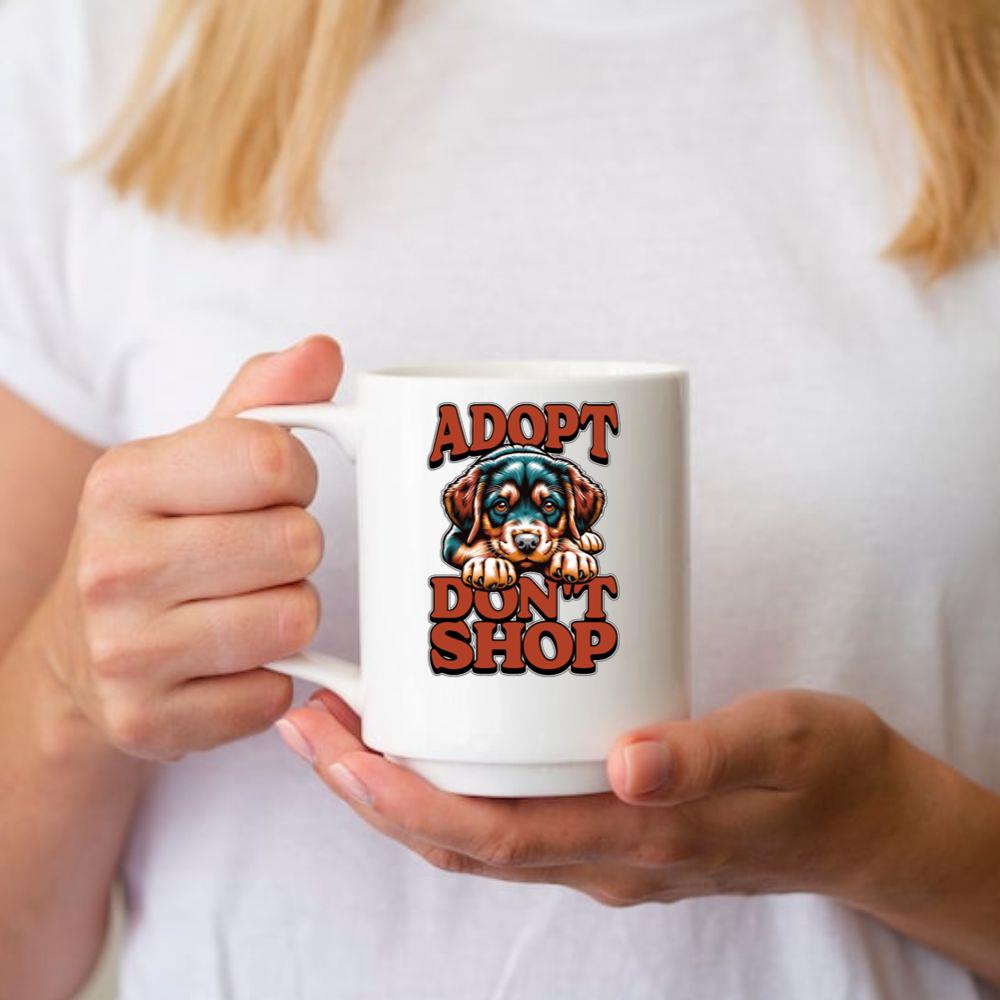 Animal Shelter Adopt Don't Shop Animal Rights Mug