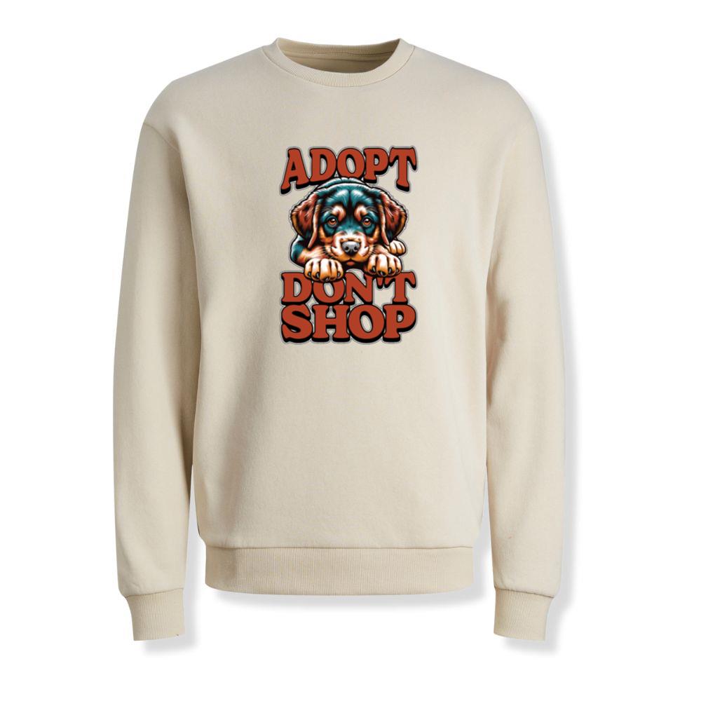 Animal Shelter Adopt Don't Shop Animal Rights Sweatshirt 2 Animal Shelter Adopt Don't Shop Animal Rights Sweatshirt - Image 2
