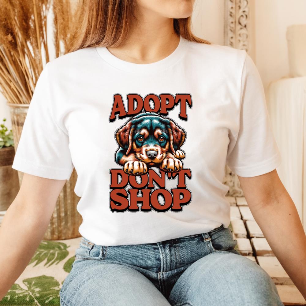 Animal Shelter Adopt Don't Shop Animal Rights T-Shirt