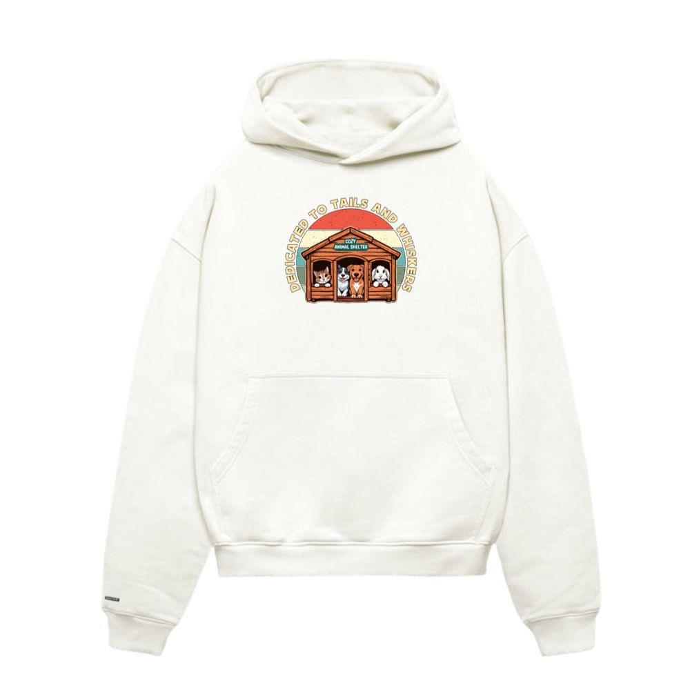 Animal Shelter Dedicated To Tails And Foster Home Hoodie