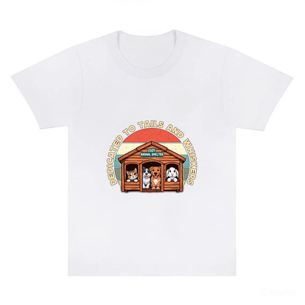 Animal Shelter Dedicated To Tails And Foster Home T-Shirt