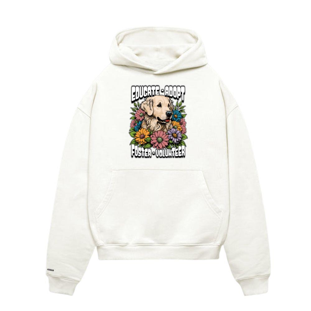 Animal Shelter Educate Adopt Foster Animal Lover Hoodie