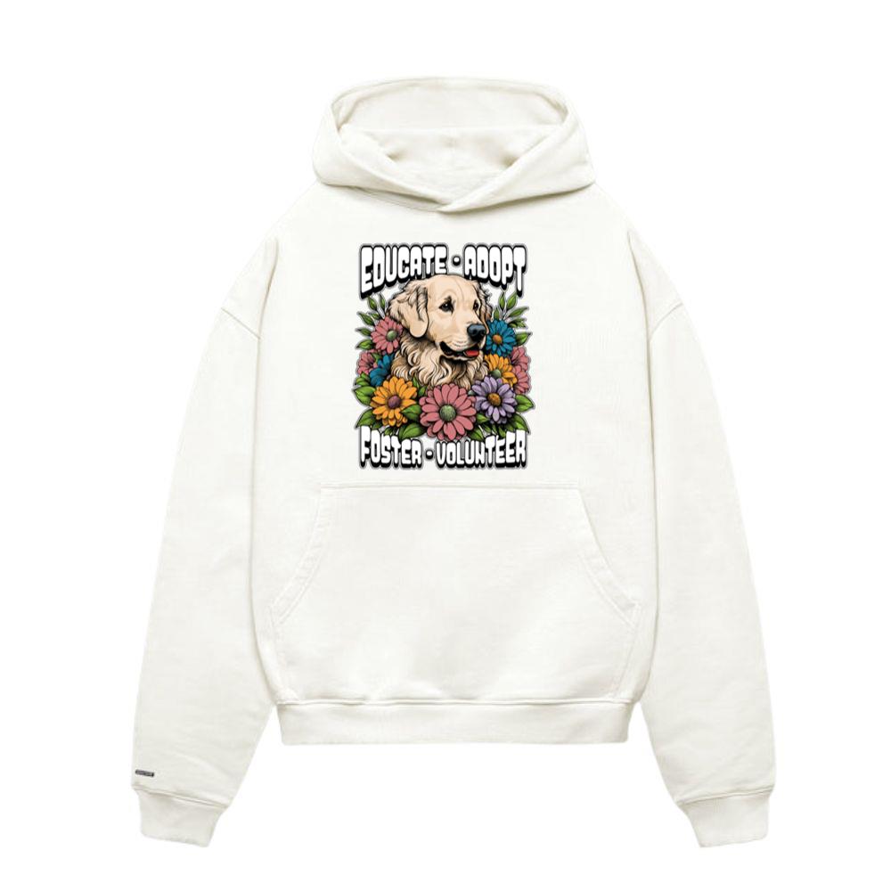 Animal Shelter Educate Adopt Foster Animal Lover Hoodie