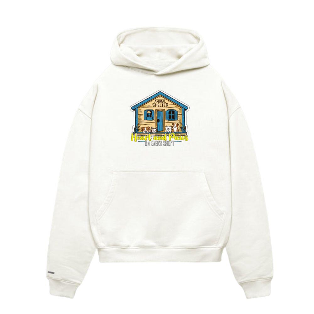 Animal Shelter Heart And Paws In Every Dog Owner Hoodie