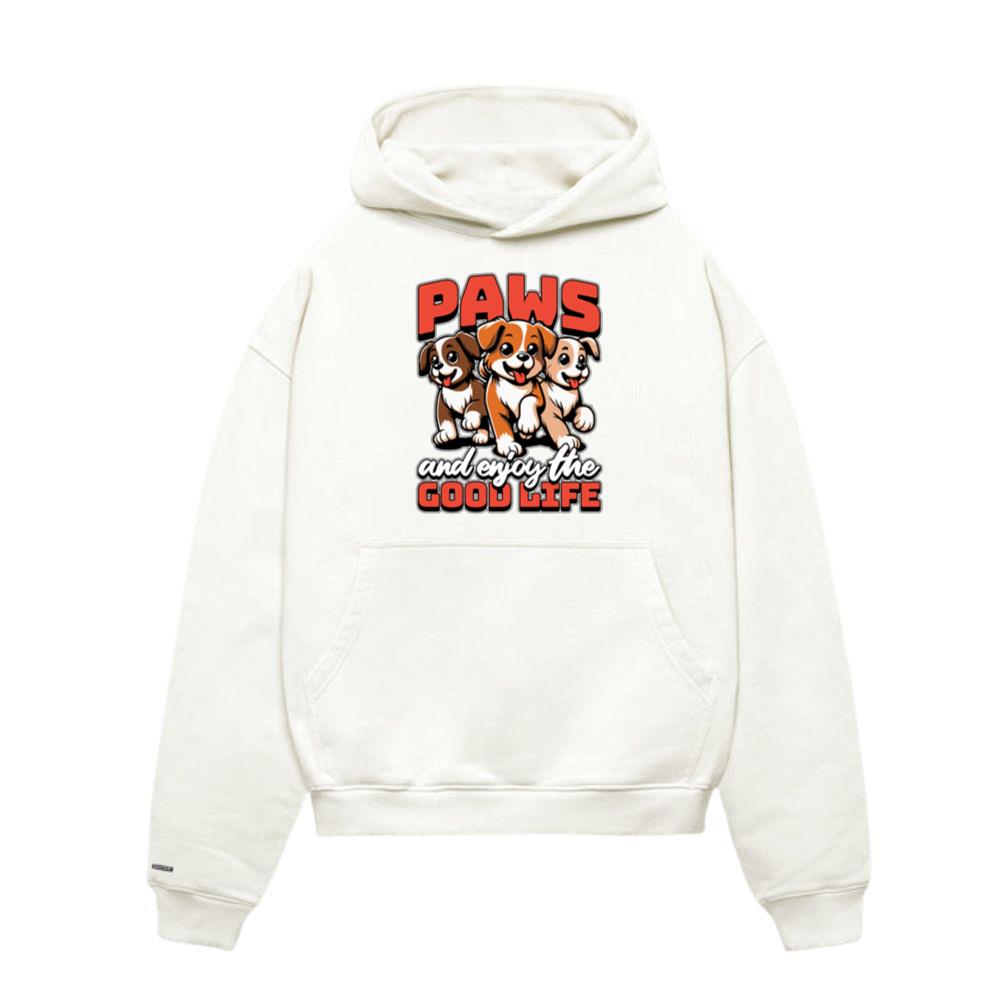 Animal Shelter Paws And Enjoy The Good Dog Owner Hoodies