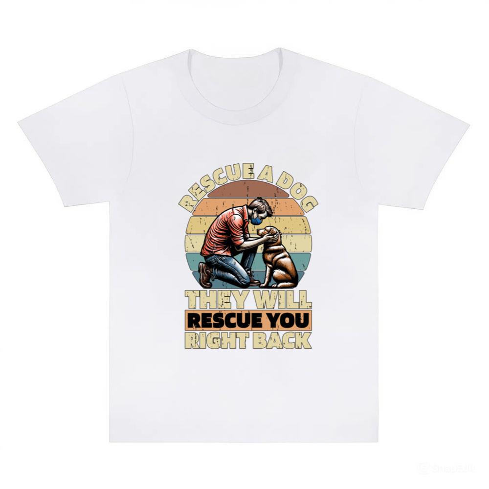 Animal Shelter Rescue A Dog They Will Animal Lover T-Shirts