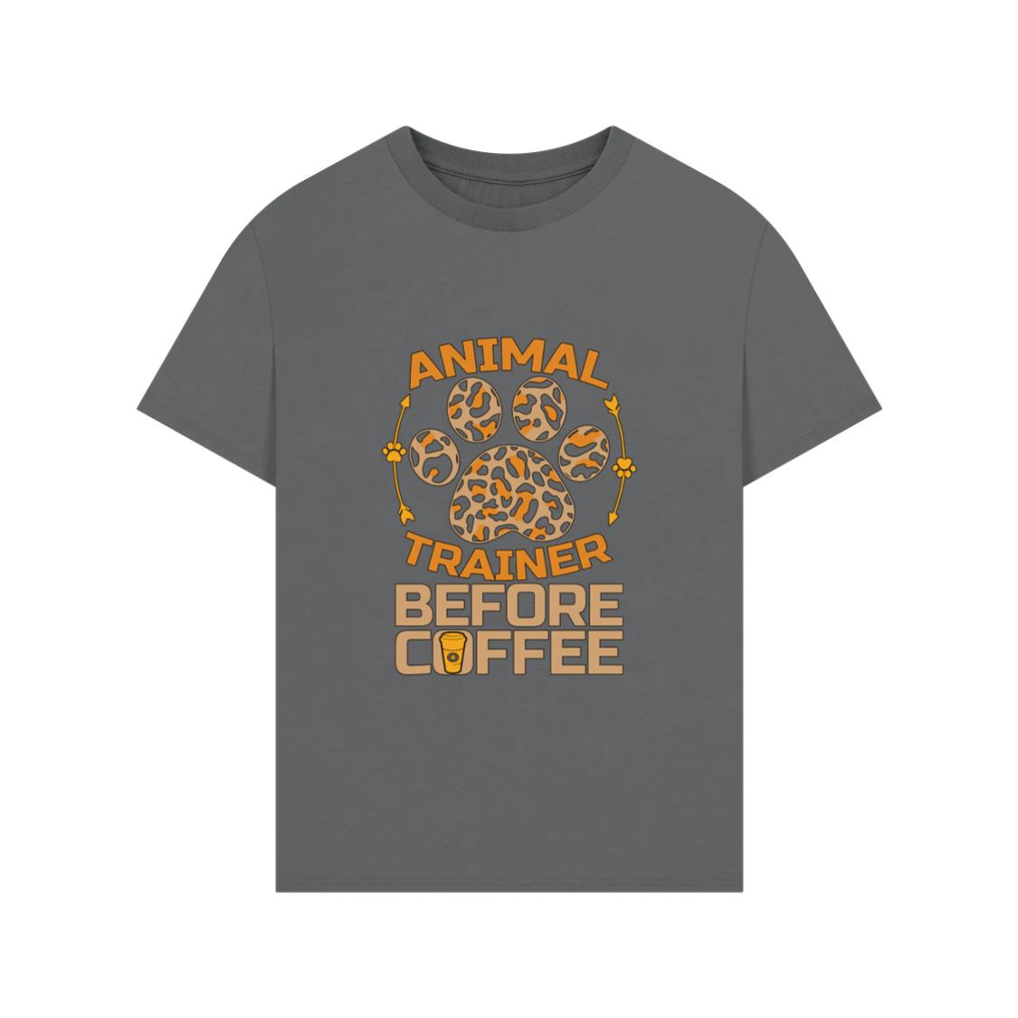 Animal Trainer Before Dog Trainer Coffee Lover T-Shirts