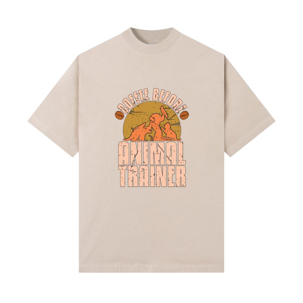 Animal Trainer Coffee Dog Training Coffee Lover T-Shirts