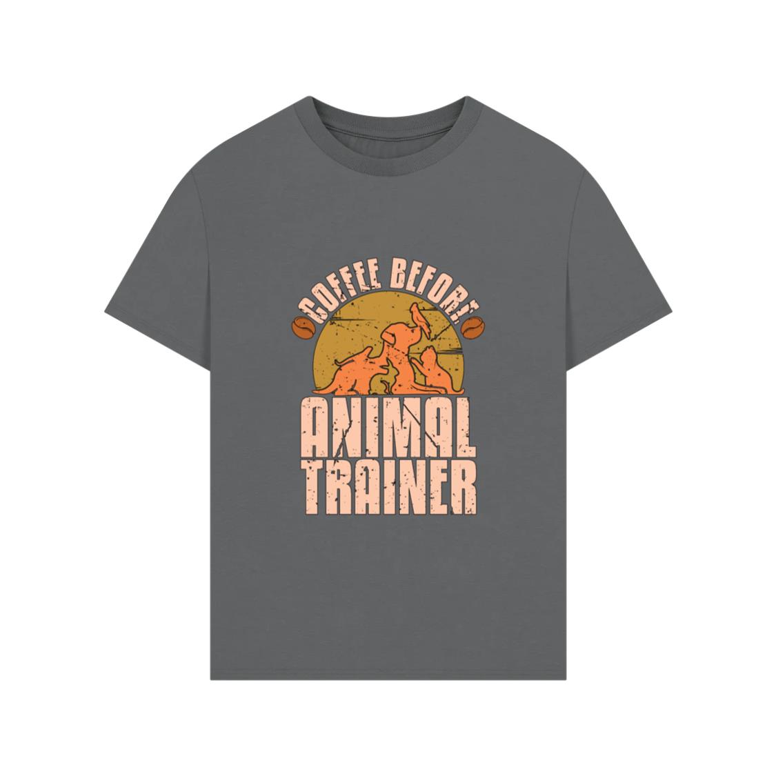 Animal Trainer Coffee Dog Training Coffee Lover T-Shirts