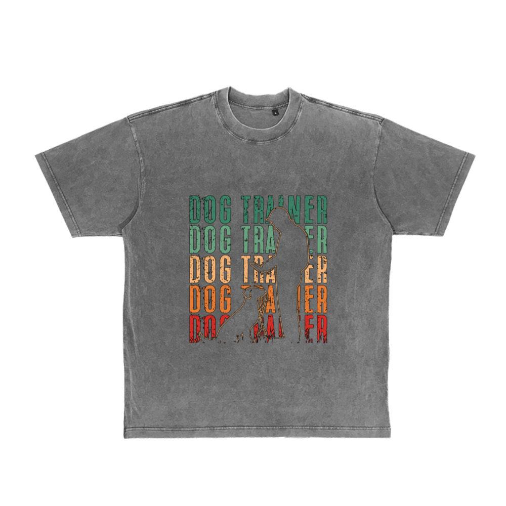 Animal Trainer Dog Trainer Retro Zookeeper Pet T-Shirt