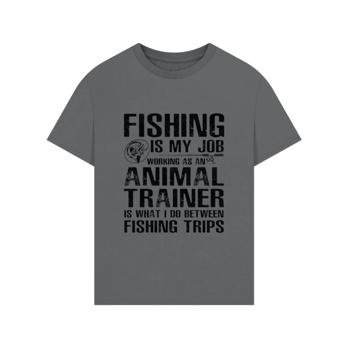 Animal Trainer Funny Fishing T-Shirts