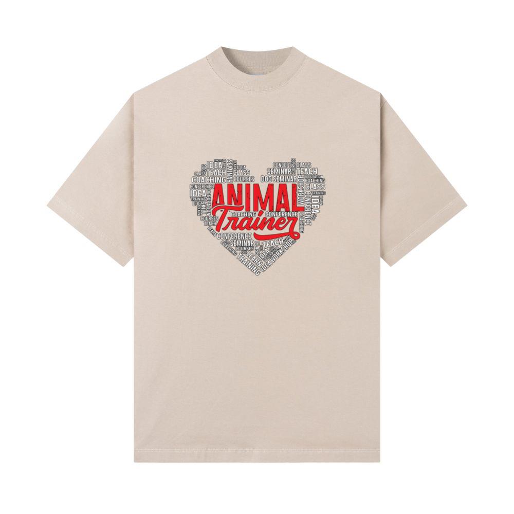 Animal Trainer Heart Veterinarian Animal Trainers T-Shirts