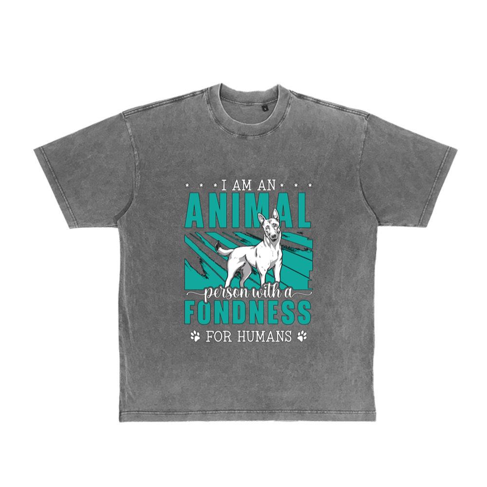 Animal Welfare I Am An Animal Person Foster Parent T-Shirt