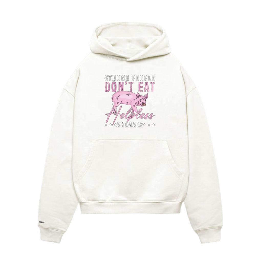 Animal Welfare Strong People Don't Animal Shelter Hoodie